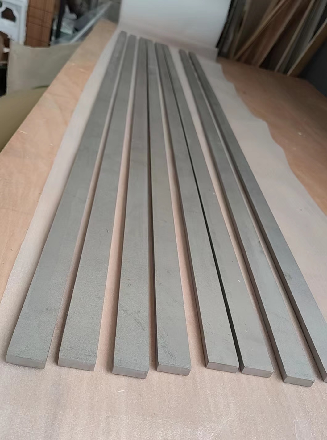 TITANIUM T40 GR2 PLATE IN PIECES